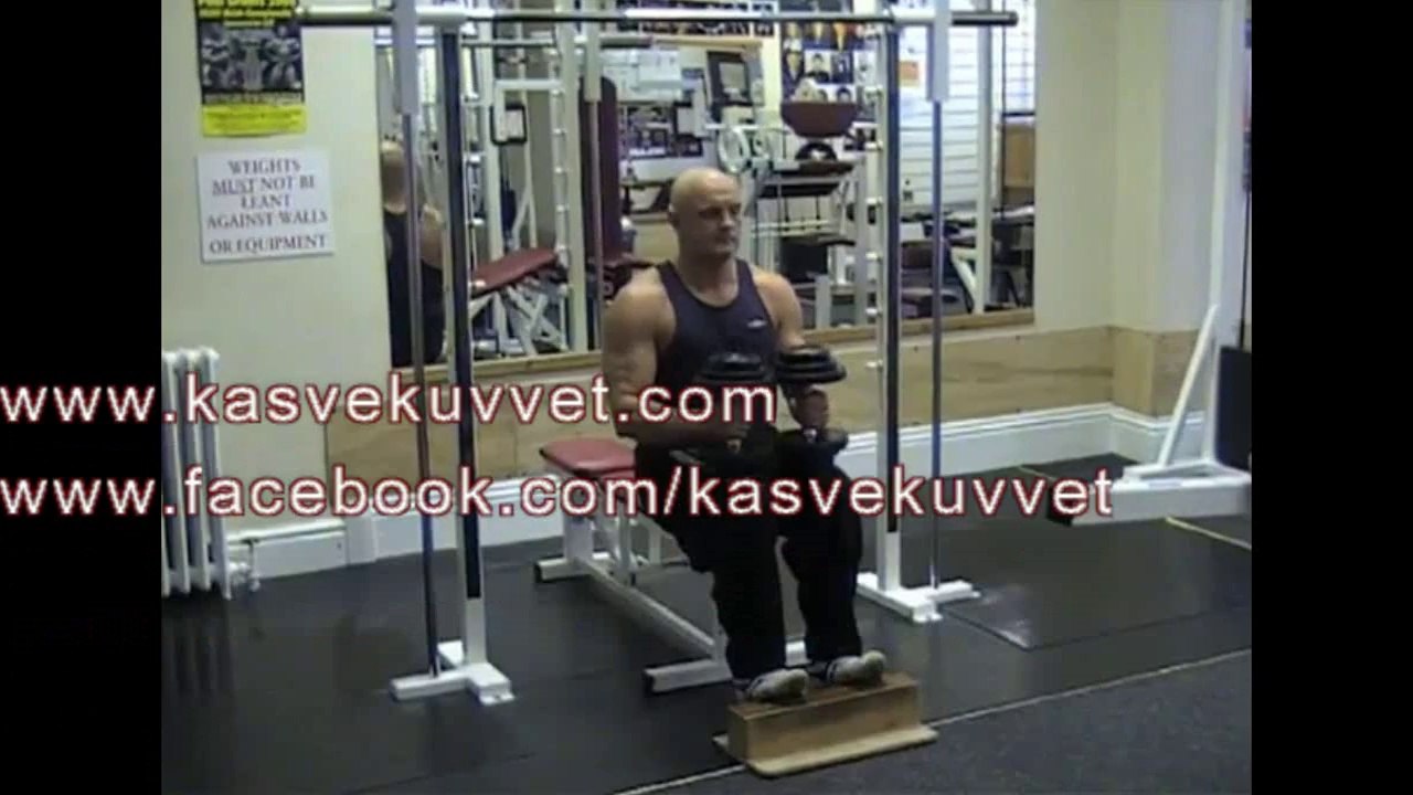 Seated Dumbell Calf Raise