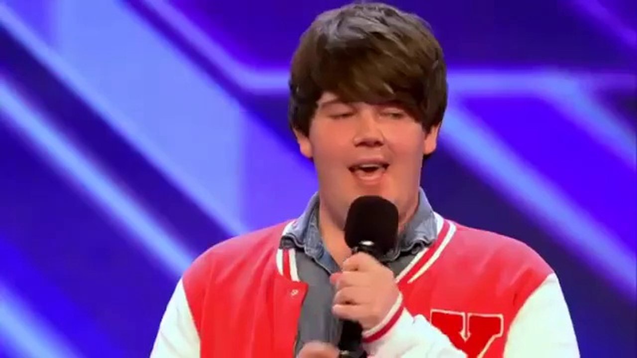 He surprised his parents when he showed up on X Factor UK stage to sing ...