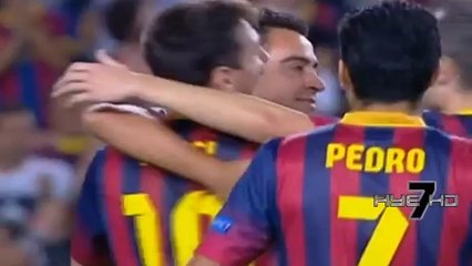 Lionel Messi vs Ajax • Hat-Trick • 18_09_2013