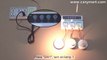 SMS, Phone call and Manual Remote Control AC Lamps with Cell phone GSM Smart Power Strip