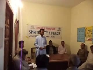 Sir ILLYAS sb. Professor - Part One - SINDNet Lecture Program of "SPIRITUALITY AND PEACE"