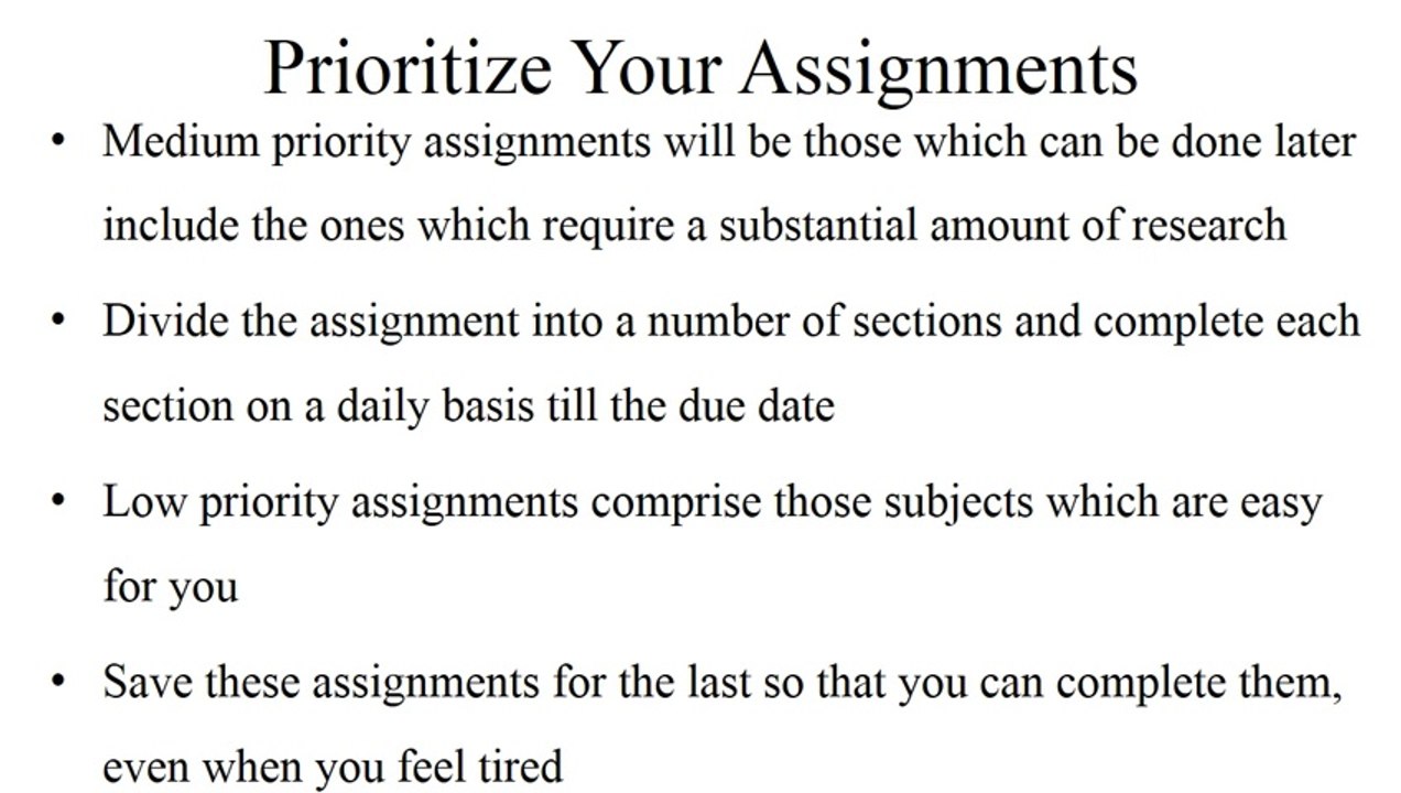 How to Finish Your Homework on Time