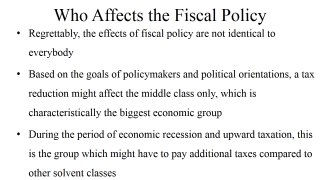 What is Fiscal Policy?