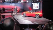 25th Anniversary Edition of Mazda MX-5 Miada Reveal at the 2014 New York Auto Show.