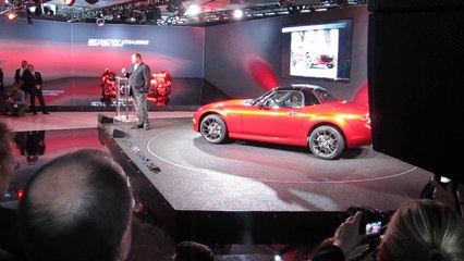 25th Anniversary Edition of Mazda MX-5 Miada Reveal at the 2014 New York Auto Show.