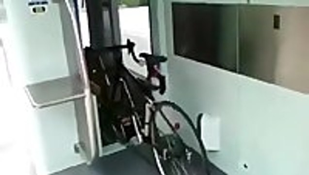 Parking a bike in Japan