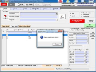 KopEksperPro 2D and 1D Cutting Optimization Software