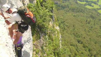 DROMEDECANYON - Via de la Vierge du Vercors