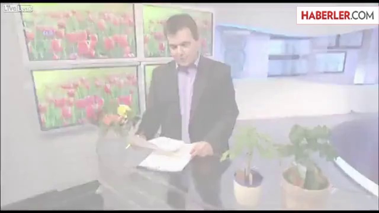 Canlı Yayına Yanlışlıkla Giren Görevli