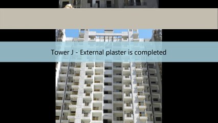 Construction status of Gulshan Vivante as on 1st April 2014