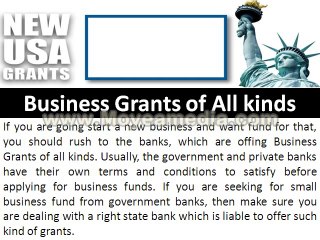 Get Grants For Different Purposes