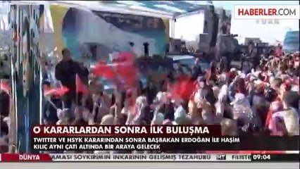 Başbakan Erdoğan ile Haşim Kılıç Bugün Bir Araya Gelecek