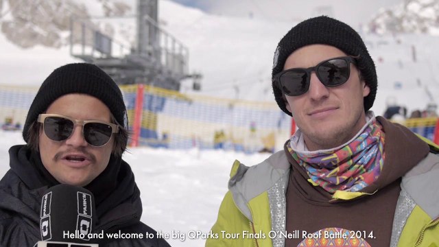 Superpark Dachstein: O'Neill Roof Battle - QParks Freeski Tour Finals: 19-04-14