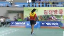 Badminton Asia 2014: Busanan VS V.Sindhu Set1