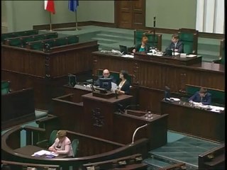 Poseł Aleksandra Trybuś - Wystąpienie z dnia 23 kwietnia 2014 roku.