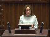 Poseł Bożena Kamińska - Wystąpienie z dnia 23 kwietnia 2014 roku.