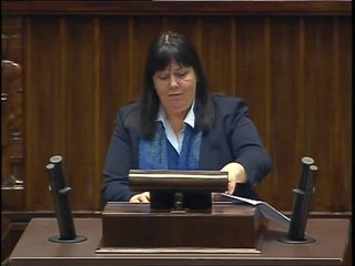 Poseł Ewa Wolak - Wystąpienie z dnia 23 kwietnia 2014 roku.