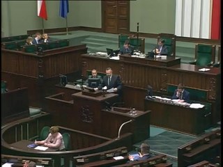 Poseł Jacek Najder - Wystąpienie z dnia 23 kwietnia 2014 roku.