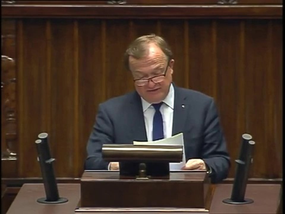 Poseł Jan Łopata - Wystąpienie z dnia 23 kwietnia 2014 roku.