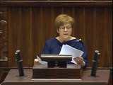 Poseł Maria Zuba - Wystąpienie z dnia 23 kwietnia 2014 roku.