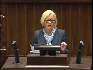 Poseł Marzena Machałek - Wystąpienie z dnia 23 kwietnia 2014 roku.
