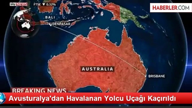 Avusturalya'dan Havalanan Yolcu Uçağı Kaçırıldı İddiası