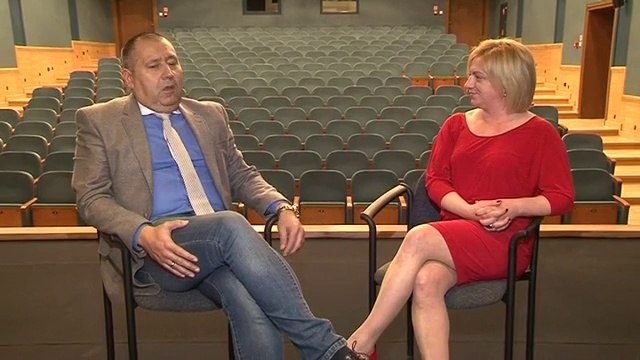 Zastępca Prezydenta Miasta Włocławek ds Rozwoju Jacek Kuźniewicz gościem w studiu Telewizji Kujawy