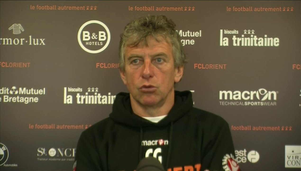 Point presse de C. Gourcuff avant SRFC / FCL