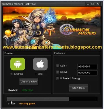 Summon Master Hack and Coins Gems Cheat