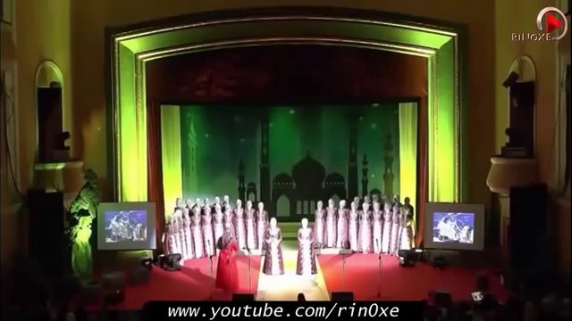 في مدح الرسول الكريم - انشاد فرقة المدرسة الدينية الالبانية