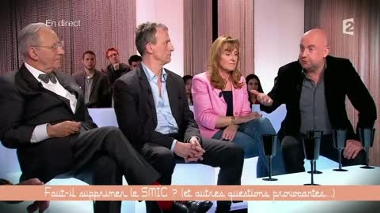 Faut-il supprimer le SMIC (3/5) - Ce soir (ou jamais!) - 18/04/2014