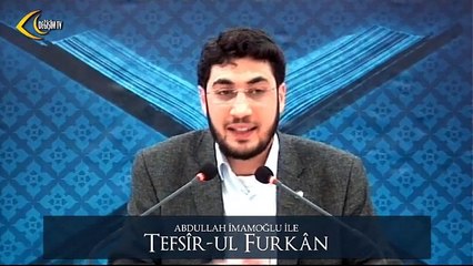 [2. Ders] Abdullah İmamoğlu İle Tefsîr-ul Furkân | Kur'an-ı Kerim Kimin Kelamıdır?