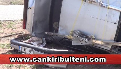 Çankırı'da Kaza 2 Yaralı