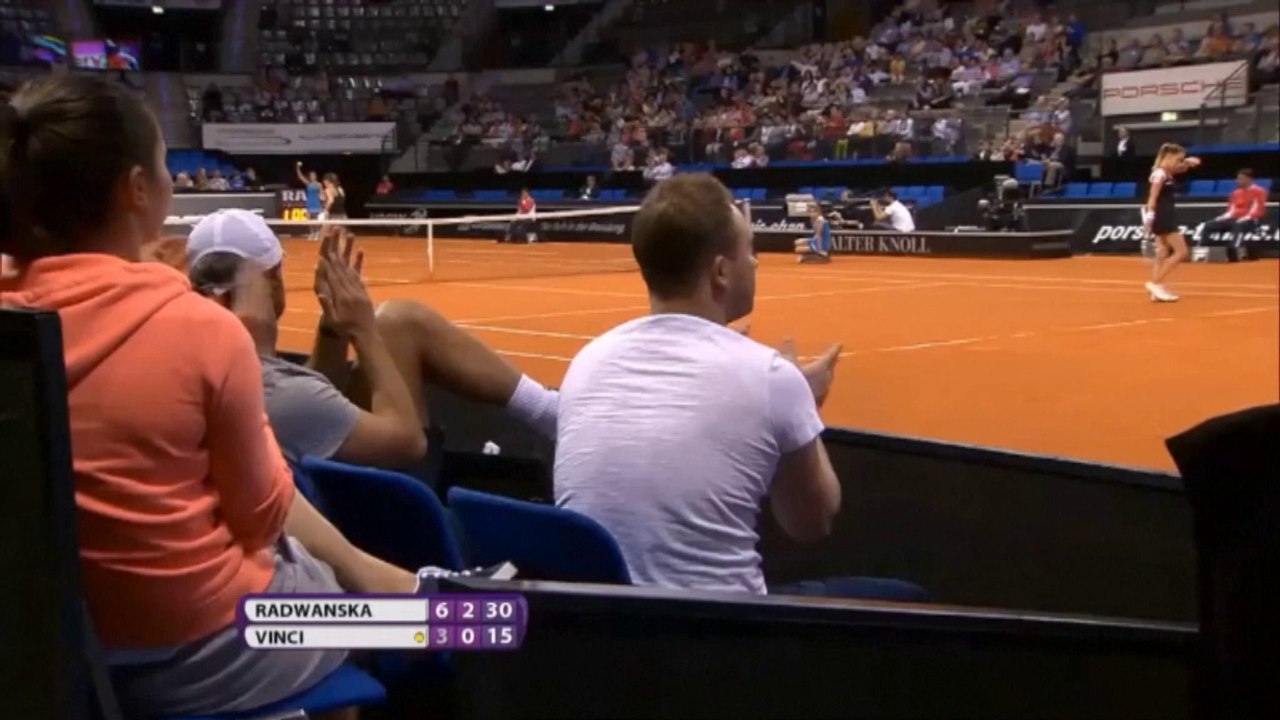 Stuttgart: Radwanska verhaut Vinci