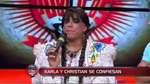 Karla Tarazona y Christian Domínguez se confesaron en Enemigos Públicos (1/2)