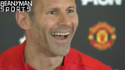 Ryan Giggs accidentaly introduced as "David" at first Man. United presser