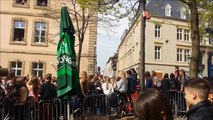Manifestation des étudiants le 25 avril au Luxembourg [HD]