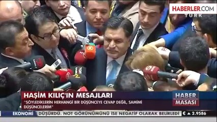 Haşim Kılıç'tan Cumhurbaşkanlığı Adaylığı Açıklaması