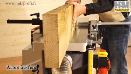 Rabot-dégau Holzprofil DG320TS / DG410TS - HMDIFFUSION