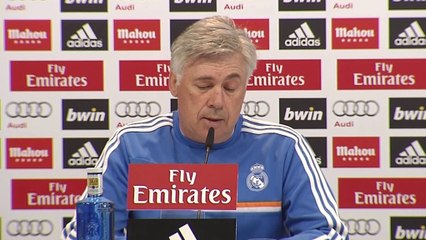 Carlo Ancelotti: "No será un partido fácil"