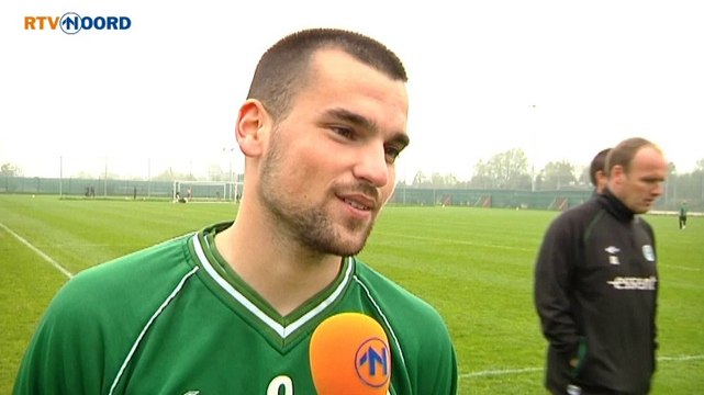 Islamovic over zijn proefweek bij FC Groningen - RTV Noord