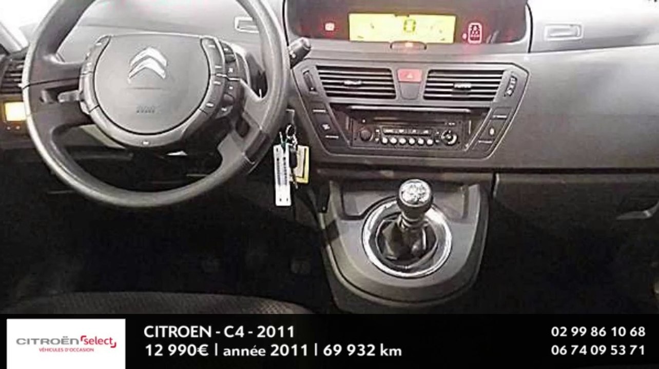 Annonce Occasion CITROEN C4 Picasso HDi 110 FAP Attraction 2011