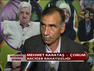 AKCİĞER HASTALIĞI VARDI ŞİFALI BİTKİLERİ KULLANDI