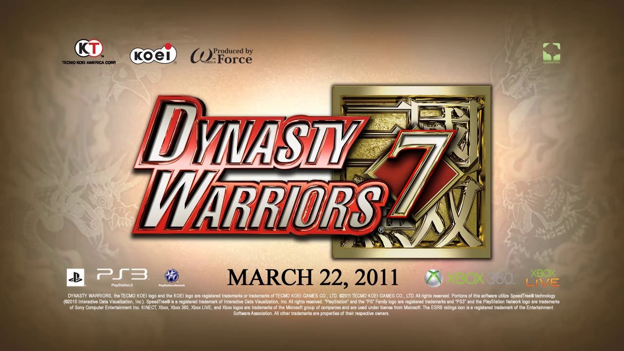 Dynasty Warriors 7 Trailer #2