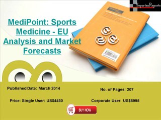 Europe Sports Medicine Market 2020