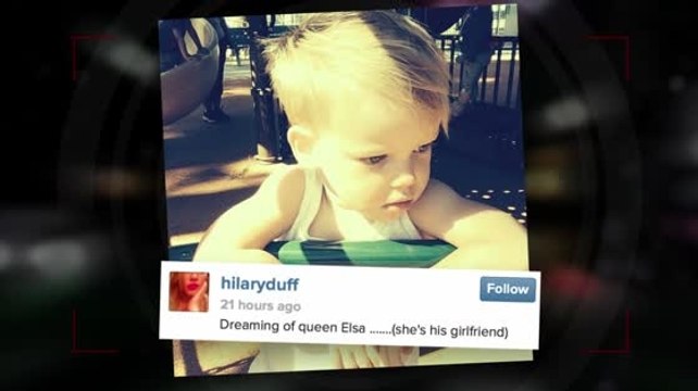 Hilary Duff Says Son Luca Daydreams of Frozen's Queen Elsa