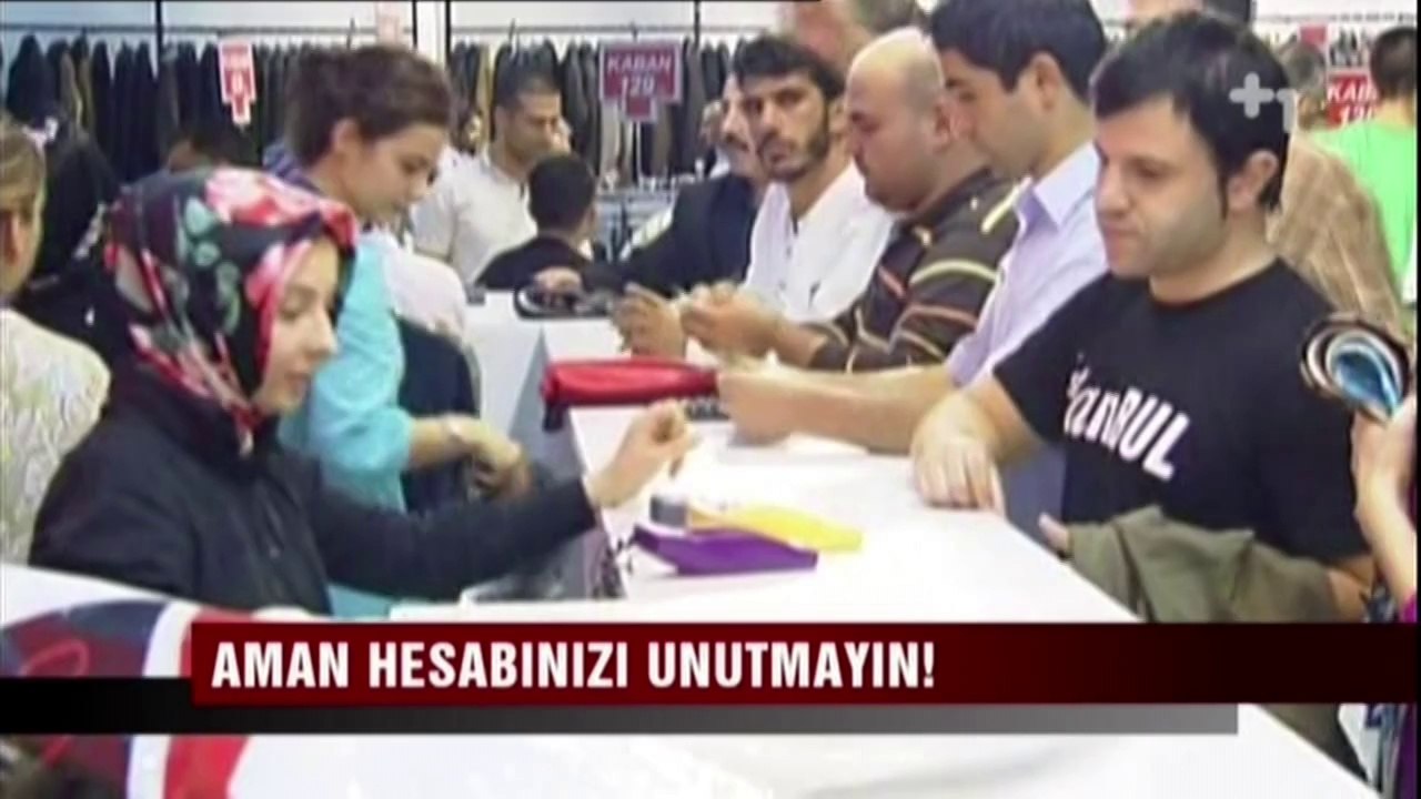 Aman hesabınızı unutmayın - Canlı Gaste