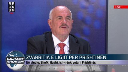 NE FOKUS: ZVARRITJA E LIGJIT PER PRISHTINEN. NE STUDIO SHEFKI GASHI