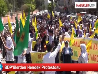 Van'da BDP'lilerden Karakol Protestosu