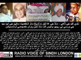 G M SYED Anniversary Sp Transmission By RVOS 25 April 14 SINDH JO AWAZ